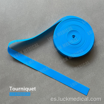 Uso médico de torniquete elástico desechable